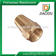 Zhejiang yuhuan gros usine prix npt usinage / pièces mécaniques forgé m5 22,6 4 6 noix cnc métrique hexagonale laiton long flare nut